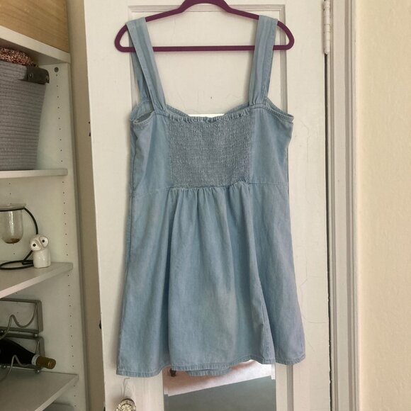 Gap 100% Cotton Sweetheart Mini Dress XL - Picture 5 of 10
